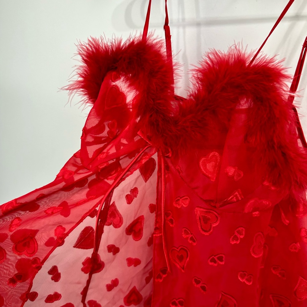 Valentine’s Day Lingerie Babydoll Top